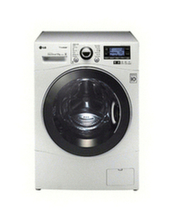 LG F1495BDSA TrueSteam Washing Machine, 12kg Load, A+++ Energy Rating, 1400rpm Spin, White